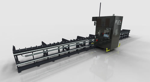Сверлильно-фаскосъемный станок ЧПУ - FB-40-42 - Flex Machine Tools - 5 осей / для глубокого отверстия / для профилей