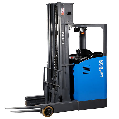 Электрическая подъемная тележка со съемной опорой - KLR-C - Jiangsu Keli Machinery Co., Ltd. - с местом для сидения водителя / для разгрузочно-погрузочных работ / для паллет