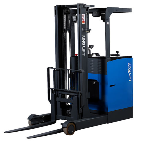 Электрическая подъемная тележка со съемной опорой - KLR-B - JIANGSU KING-LIFT EQUIPMENT.,LTD. - в положении рядом / для разгрузочно-погрузочных работ / для паллет