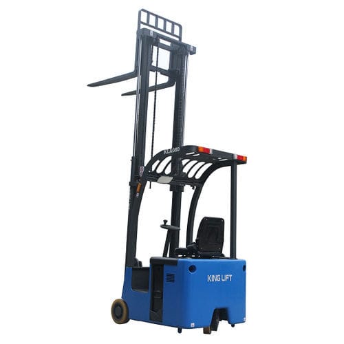 Электрический вилочный погрузчик - KLA-D series - JIANGSU KING-LIFT EQUIPMENT.,LTD. - с местом для сидения водителя / для складов / для узкого прохода
