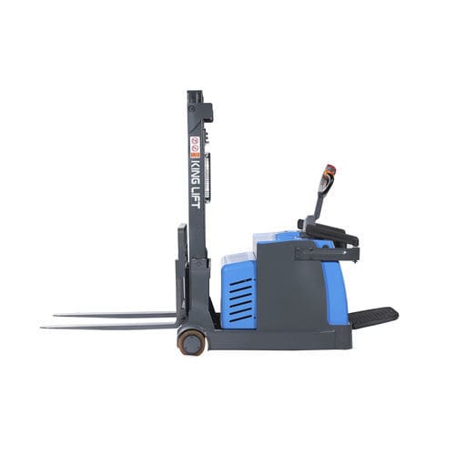 Электрический вилочный погрузчик - KLA-H series - JIANGSU KING-LIFT EQUIPMENT.,LTD. - со «стоячим» водителем / для разгрузочно-погрузочных работ / промышленный
