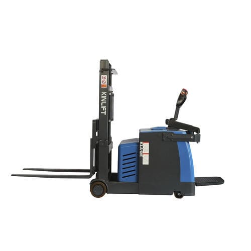 Электрический вилочный погрузчик - KLA-E series - JIANGSU KING-LIFT EQUIPMENT.,LTD. - со «стоячим» водителем / для разгрузочно-погрузочных работ / промышленный