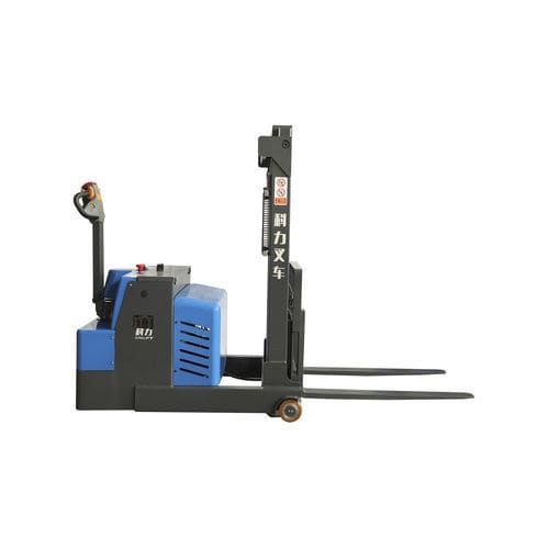 Электрический вилочный погрузчик - KLA08A - Jiangsu Keli Machinery Co., Ltd. - с сопровождающим оператором / для разгрузочно-погрузочных работ / промышленный