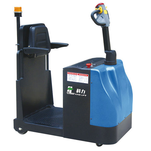 Трактор для буксировки - KLB series - Jiangsu Keli Machinery Co., Ltd. - электрический / 3-колесный / со «стоячим» водителем