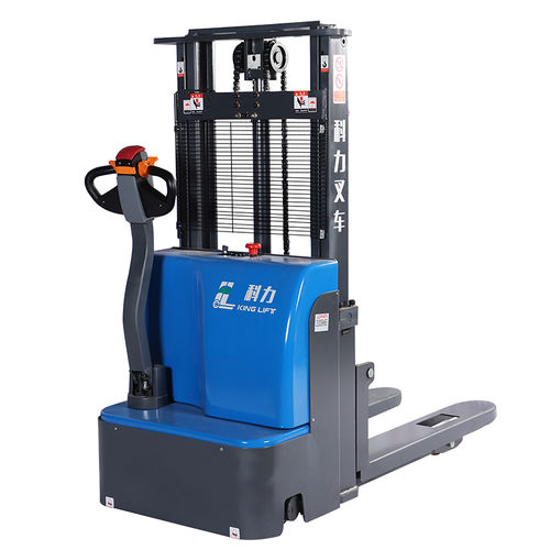 Электрический штабелер - KLD-20DS - JIANGSU KING-LIFT EQUIPMENT.,LTD. - с сопровождающим оператором / для разгрузочно-погрузочных работ / для поддонов