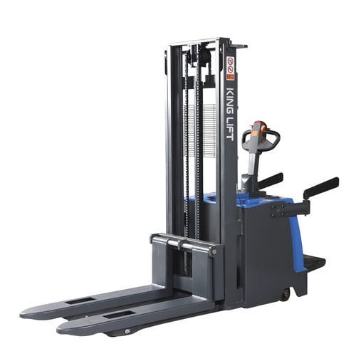 Электрический штабелер - KLD-EA/EC - JIANGSU KING-LIFT EQUIPMENT.,LTD. - с платформой для оператора / транспортный / для складов