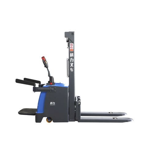 Штабелер на аккумуляторе - KLD15EG - JIANGSU KING-LIFT EQUIPMENT.,LTD. - с платформой для оператора / транспортный / для складов
