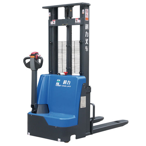 Штабелер на аккумуляторе - KLD-G - JIANGSU KING-LIFT EQUIPMENT.,LTD. - с сопровождающим оператором / для складов / для поддонов