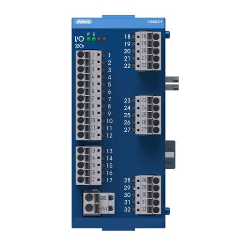 Цифровой модуль входа/выхода - 705031 - JUMO Process Control, Inc. - Ethernet / многоканальный / 32 цифровых выхода
