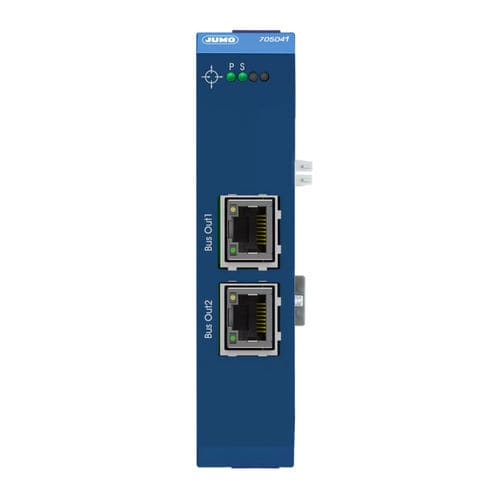 Центральный маршрутизатор - 705041 - JUMO Process Control, Inc. - IP / RJ45 / на DIN-рейке