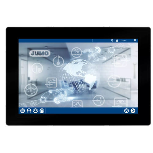 Монитор TFT-LCD - variTRON 500 - JUMO Process Control, Inc. - с емкостным сенсорным экраном / со светодиодной подсветкой / 7"