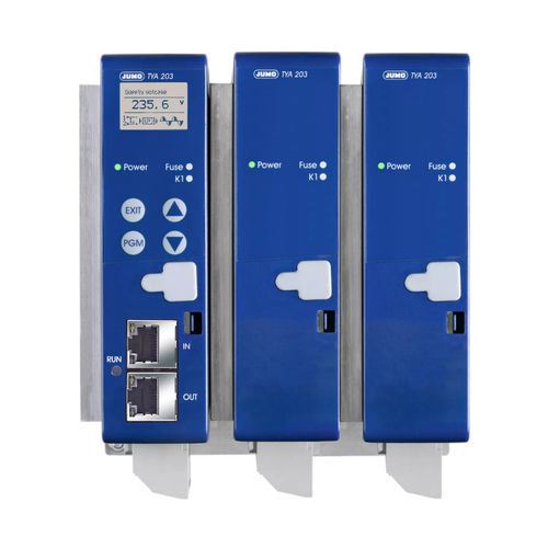 Контроллер мощности с тиристором - TYA 203 - JUMO Process Control, Inc. - цифровой / трехфазовый / на DIN-рейке