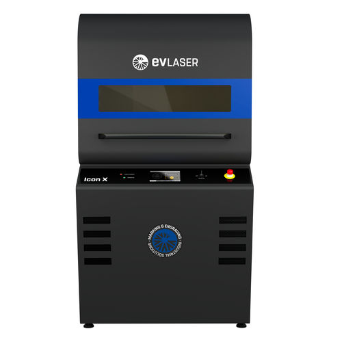Гравировально-маркировочная машина волоконный лазер - ICON X - Evlaser srl - CO2-лазер / лазер Nd-YAG / автоматическая