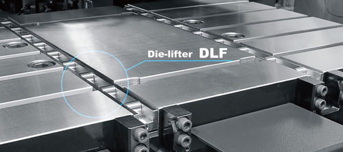 Подъемный стол со стойкой - DLF series - Pascal Engineering Inc. - гидравлический / стационарный / для высоких нагрузок