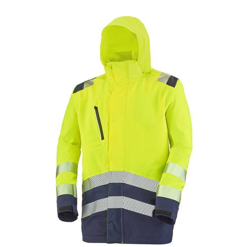 Рабочая куртка - ERWIN HV Ripstop - CEPOVETT Safety - непромокаемая / высокая видимость / с защитой от холода