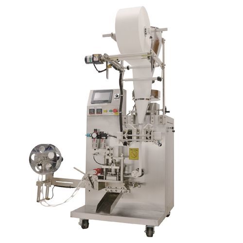 Упаковочная машина контролируемая PLC - PB-V-66 - Shanghai Powerbuilder Automation Technology Co. Ltd - вертикальная / для чая / для пищевой промышленности