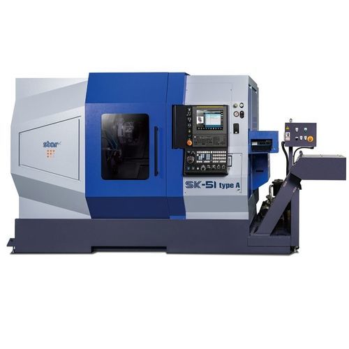 Токарный автомат ЧПУ - SK-51 Type A - Star CNC Machine Tool Corp. - наклонная станина / A2-5 / 12 инструментов