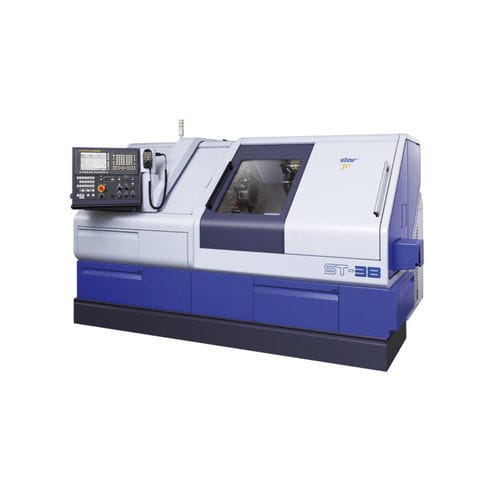 Токарный автомат ЧПУ - ST-38 - Star CNC Machine Tool Corp. - 10 инструментов / для использования в автомобилях / для сверления глубоких отверстий