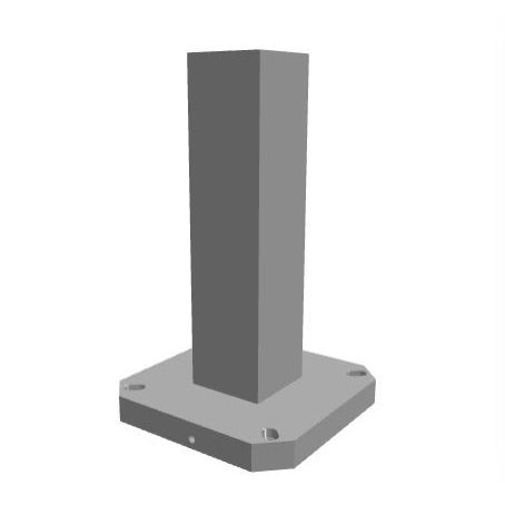 Крепежная стойка из чугуна - BP07-400400-0626 - TombstoneCity