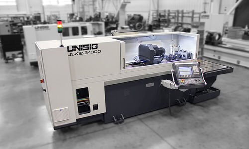 Сверлильно-резьбонарезной станок ЧПУ - USK Series - UNISIG Deep Hole Drilling Systems - горизонтальный / для глубокого отверстия
