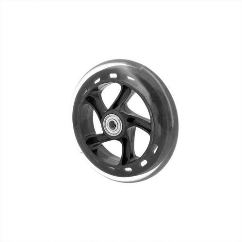 Колесо моноблок - 87025 - Caujolle - из каучука / шариковое / из каучука