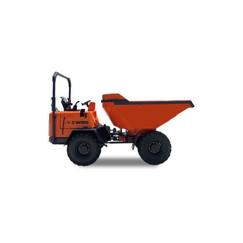 Колесный мини-опрокидыватель - DS60 - AMOG SRL - дизельный / с шарнирным кузовом