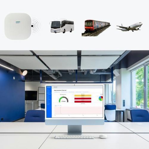 Датчик качества воздуха для интерьера - Nanoenvi IAQ - Envira - CO2 / VOC / относительная влажность