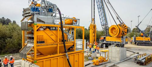 Песколовка для шлама - BE 425-60 - BAUER MAT Slurry Handling Systems Zweigniederlassung der BAUER Maschinen GmbH