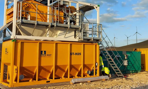 Резервуар для навозной жижи - ST 25-H - BAUER MAT Slurry Handling Systems Zweigniederlassung der BAUER Maschinen GmbH - из металла / прямоугольный / для стокирования