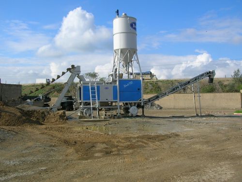 Мобильная бетоносмесительная установка - Planet 1100 - Betonmec Srl - специальная