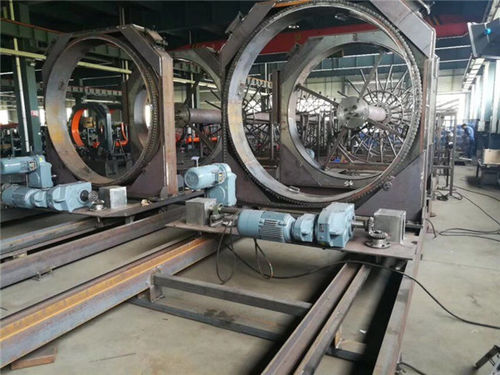 Автоматический станок для сварки - Shandong Jiaxin Machinery Equipment Co., Ltd. - для большого диаметра / с арматурным каркасом / для стали