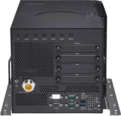ПК Edge AI - aROK 8110 - Nexcom - Mobile Computing Solutions - встроенный / Intel® Xeon® E-2278GEL / Intel® Xeon® E-2278GE