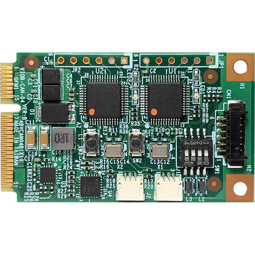 Блок интерфейса CAN Bus 2.0 - VIOB-CAN-04-RAG - Nexcom - Mobile Computing Solutions - mini-PCIe