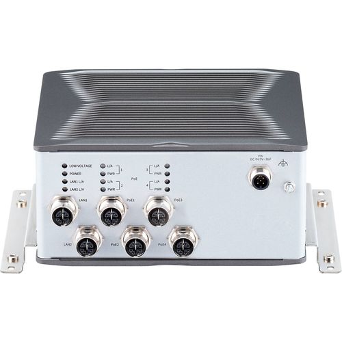 Встроенный коммутатор Ethernet - VES31-4sR/-8SR - Nexcom - Mobile Computing Solutions - неуправляемый / 10 портов / Gigabit Ethernet