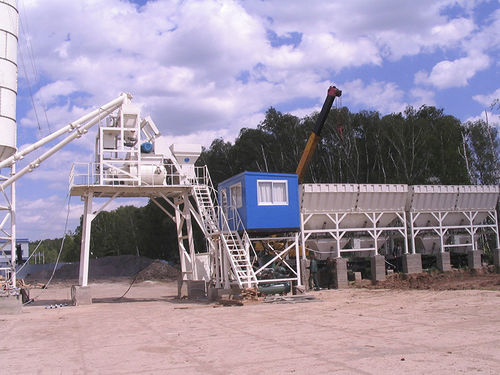 Стационарная бетоносмесительная установка - SZS series - Shandong Yuanyou Heavy Industry Science&Technology Co., Ltd.