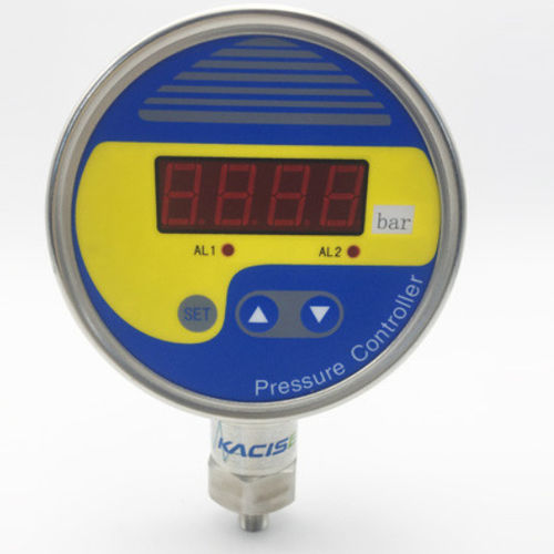 Манометр со светодиодным индикатором - KPC104 - Xian Kacise Optronics Co., Ltd. - из нержавеющей стали / точный