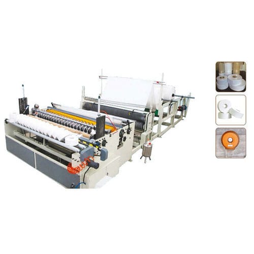 Автоматическая режуще-перемоточная машина - JN-XP JRT - Shandong Kingnow Machine Holding Co., Ltd. - для бумаги / для бумажной промышленности