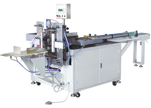 Упаковочная машина контролируемая PLC - JN-D650 - Shandong Kingnow Machine Holding Co., Ltd. - полуавтоматическая / горизонтальная / для бумажных салфеток