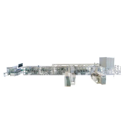 Производственная линия слоев - JWC-CFD-SV450 - Jiangsu Jwc Machinery Co., Ltd. - автоматическая / сгибание / для автомобилестроения
