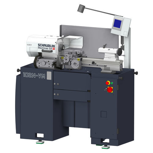 Традиционный токарный станок - 102 N-VM - SCHAUBLIN MACHINES - горизонтальный / 2 оси / высокой точности