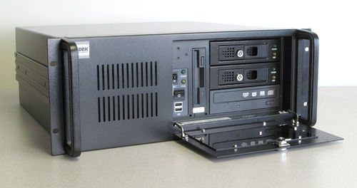 Крейт для ПК для монтажа в стойку - AD-586 - Adek Technical Sales - 4U / 14 ячеек / объединительная плата
