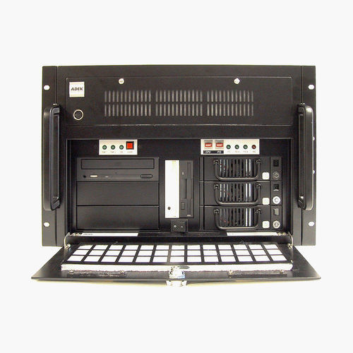 Крейт для ПК для монтажа в стойку - AD-827 - Adek Technical Sales - 19 дюймов / 7U / из алюминия
