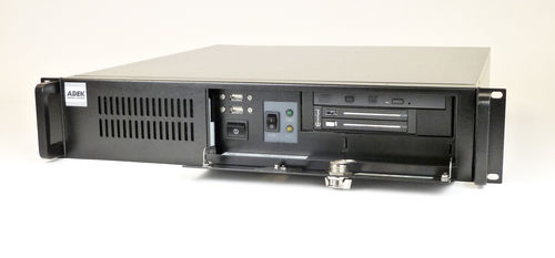 Крейт для ПК для монтажа в стойку - AD-291 - Adek Technical Sales - 2U / компактный / 6 посадочных мест