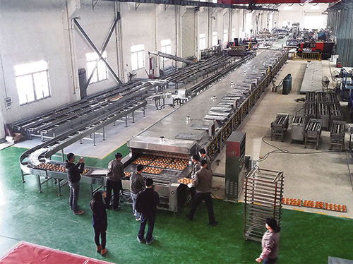 Полностью автоматическая линия для производства печенья - Foshan Shunde Qualibake Food Machinery Co., Ltd. - для пищевой промышленности