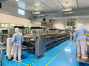 Автоматическая линия для производства печенья - Foshan Shunde Qualibake Food Machinery Co., Ltd. - для пищевой промышленности