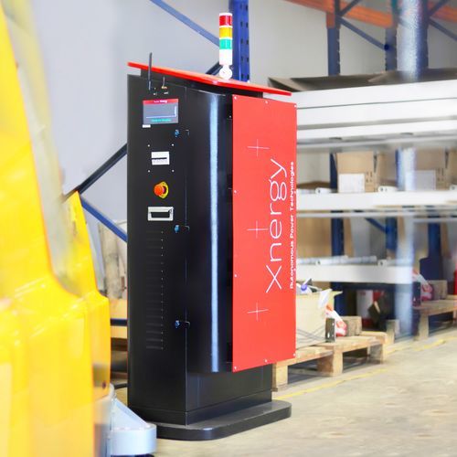 Индукционное устройство зарядки батарей - XDC9000 - XNERGY AUTONOMOUS POWER TECHNOLOGIES PTE LTD - для AGV / для вилочного погрузчика / напольное