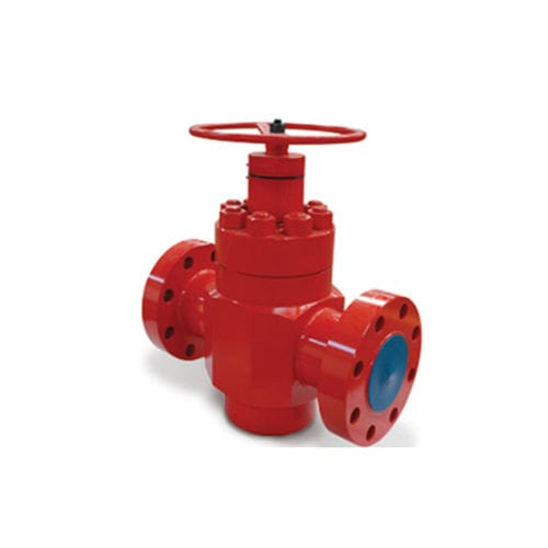 Клапан с затвором - Jiangsu Deenpu Petrochemical Machinery Co.,Ltd - гидравлический / с манифольдом / из чугуна