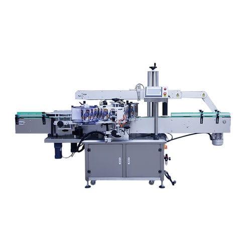 Двусторонняя этикетировочная машина - NP-TS - Shanghai Npack Automation Equipment Co.,ltd - контролируемая PLC / полностью автоматическая / для бутылок
