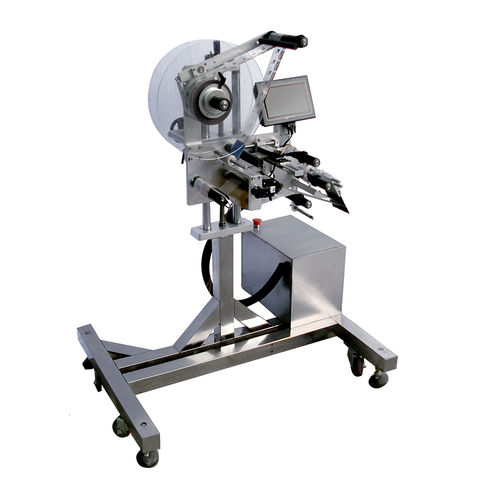 Этикетировочная машина для наклеивания на верхнюю часть - Shanghai Npack Automation Equipment Co.,ltd - автоматическая / для бутылок / для сельского хозяйства и пищевой промышленности
