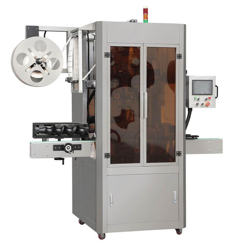 Автоматическая машина для нанесения рукавной этикетки - NP-150 - Shanghai Npack Automation Equipment Co.,ltd - для горшков / для стаканов / для упаковок бутылок